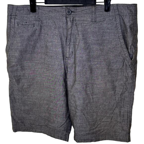 Faded Glory Other - Faded Glory Mens Gray Chino Shorts Waist 36 - 100% Cotton Casual Vacation Wear